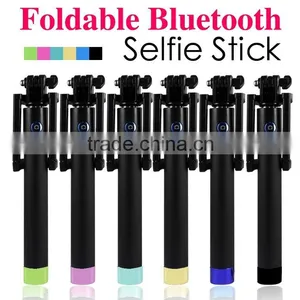 The Gadget Wholesale Colorful Wireless Monopod Bluetooth Selfie Stick ,camera Mini Tripod thumbnail-6