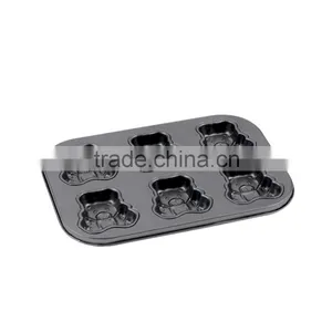 Non-stick Cake Pans of Muffin Pan With 6 Cups thumbnail-2