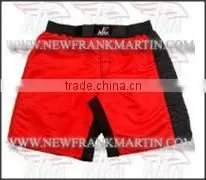 Mens Mma-Board Short Red With Black Trim FM-896-d-14 thumbnail-1