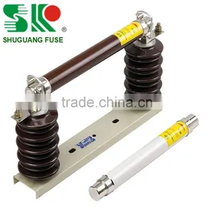 24kv High Voltage Current Limiting Fuse for Transformer Protection / High Breaking Capacity Fuse/porcelain Body Fuse/XRNP Type thumbnail-1