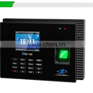 Multi Function Transaction Capacity 80,000 Manufacturer For Biometric Readers Finger And Punch Card Clock (Hf-Bio100) thumbnail-3