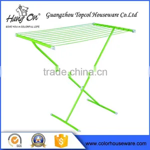 HOT SALE OEM Design Metal Folding Clothes Drying Rack Quality Choice thumbnail-1