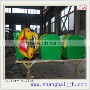Kids Amusement Rides Small Roller Coaster Big Green Worm Ride for Sale thumbnail-2
