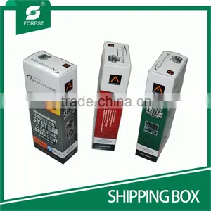 SMALL SIZE CUSTOM COARDBOARD PAPER SHIPPING BOXES FOR AIR MAILING thumbnail-2