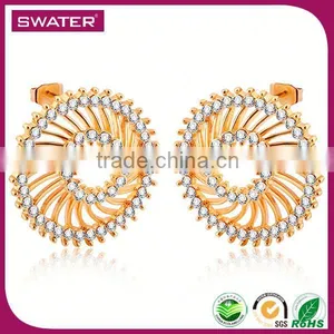 Fine Jewelry Wholesale Gold Stainless Steel Set Jewelry thumbnail-2