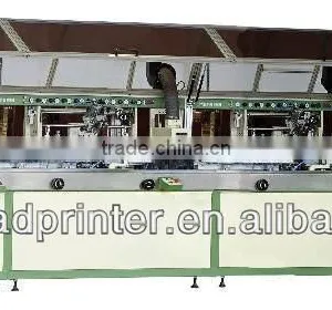 LC-120UV-4 Automatic 4-colour Plastic Bottle UV Maquinaria Para Serigrafia thumbnail-1