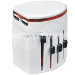 Promotional Cheapest Gift Multi Travel Charger Adaptor With USB Charger Port With CE ROHS Certificate thumbnail-2
