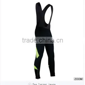 Hi-Viz Roubaix Winter Cycling Commuter Bib Longs thumbnail-1