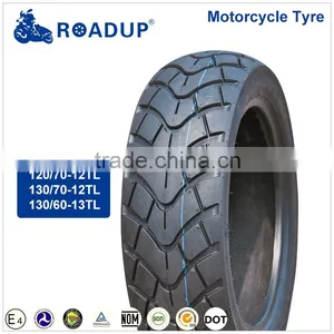 Three Wheel Motorcycle Scooter Tubeless Tire 130/70-12 130/70-13 6PR thumbnail-3