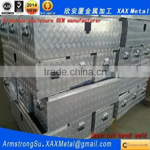 XAX01Alu OEM ODM Customized Laser Cut Bend Weld Sheet Aluminum 5052 6061 GB/T 3880-2006 Enclosure thumbnail-4