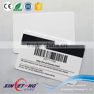 Hico Magnetic Stripe Plastic PVC Card With Barcode thumbnail-1