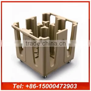 Plastic Plate Transport Carts, Plate Dollies, Plate Movable Caddies (200-240pcs Plate) thumbnail-3