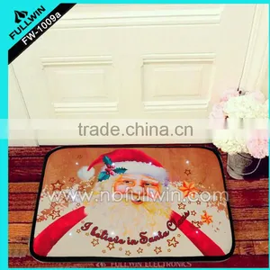 Father Christmas Musical Christmas Door Mat With LED Lights 60 x 40cm Indoor Decoration Quality Choice thumbnail-1