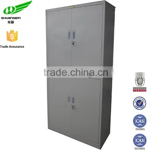 4 Door 2 Section Steel Swing Door Filing Cabinets thumbnail-1