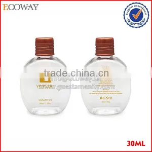 Transparent Pvc Hotel Shampoo Bottle Empty Pet Shampoo Bottles thumbnail-2