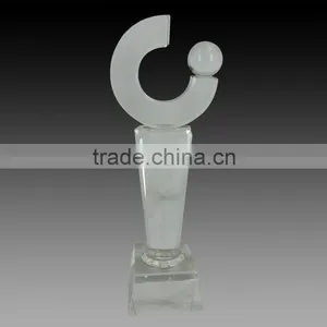 Factory OEM Optical Glass Competition K9 Award Latest Design China Oem Crystal Trophy thumbnail-4