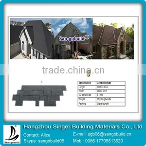Wood House of Using Asphalt Shingle /roofing Shingle thumbnail-4