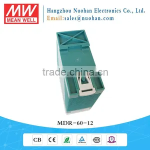 Meanwell MDR-60-12 12V 60W DIN Rail Power Supply Din Rail Plastic Enclosure thumbnail-5