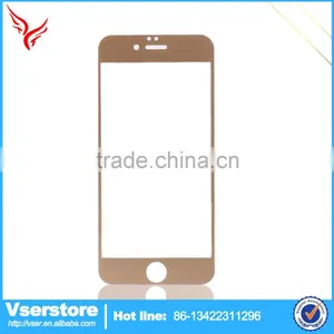 Mobile Phone Use Silk Printing Colorful Tempered Glass Screen Protector for Iphone 6 Plus thumbnail-1