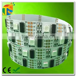 Waterproof Ip68 5050 Addressable Programmable 32pcs WS2801 Rgb Led Strip thumbnail-3