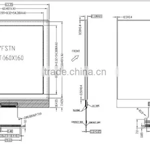 160 * 160 Dot Matrix Liquid Crystal Display Panels thumbnail-4