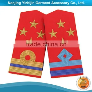 2015 Hot Sale Custom Design Top Quality Army Uniform Epaulets Quality Choice thumbnail-1