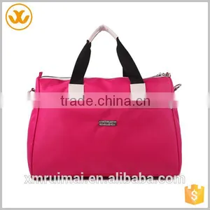 Custom Chinese Professional Manufacture Woman Travel Nylon Travel Bag thumbnail-1