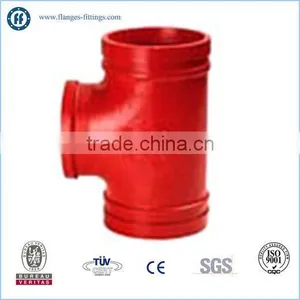 Reducing Tee(grooved Threaded) Pipe Fitting thumbnail-1