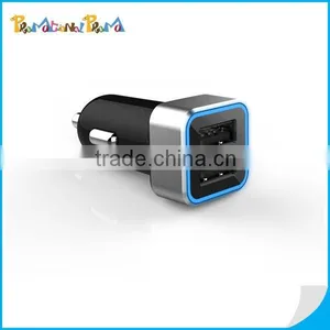 Mixed Color Highspeed Dual Ports Universal Car Charger thumbnail-1