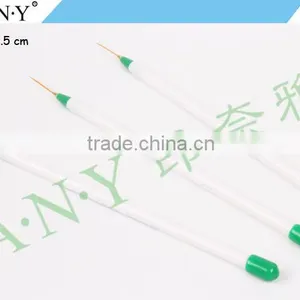 ANY Cheap Nail Art Nylon Liner Painting Plastic Nail Brush thumbnail-3