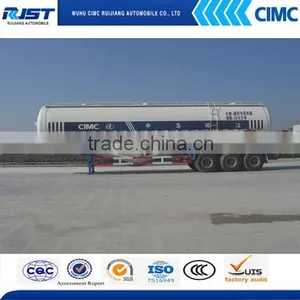 Tri- Axle V-type Silo Cement Trailer, Bulk Cement Tanker Trailer,bulk Powder Tanker Trailers thumbnail-3