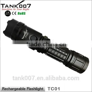 TANK007 Army Torch Light Rechargeable Led Torch Light Portable Relight Rechargeable Book Light thumbnail-3