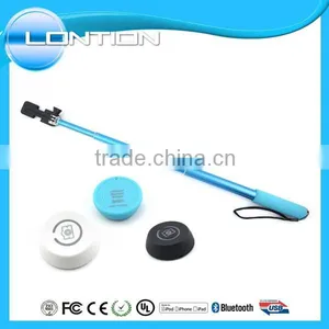 Handheld Colorful Wireless Selfie Stick With Remote Bluetooth Shutter thumbnail-1