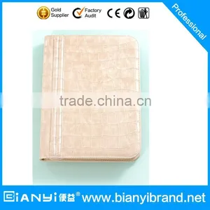 Customize Office Supplies Stationery Multifunction PU Leather Portfolios Folders thumbnail-1