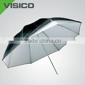 Dual Duty Photo Studio Umbrella UB-007 Black&Silver&White thumbnail-1