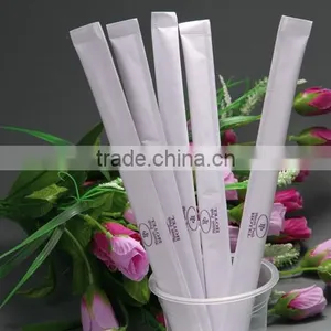 Wholesale High Quality Eco-friendly Plastic Straw in Paper Bag thumbnail-1
