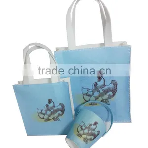 Common Use Recyclable Felt Both Gift and Shopping Bags for Decoration and Storage thumbnail-1