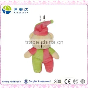 Teddy Bear Plush Stuffed Animal Keychain - Hanging Toy Doll thumbnail-1