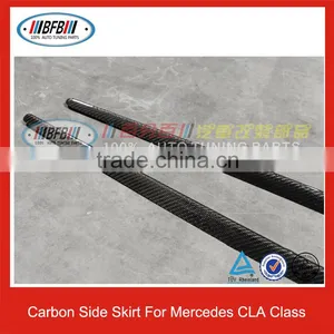 CARBON SIDE SKIRTS COVER FOR MERCEDES CLA CLASS W117 CLA250 CLA45 thumbnail-2