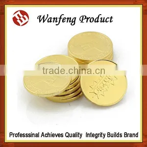 Top Sell Cheap Metal Wedding Decoation Gift Gold Silver Coins thumbnail-4