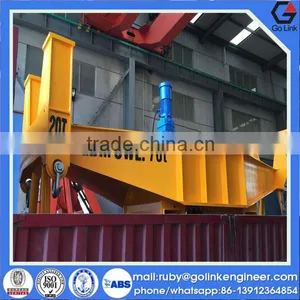 Widely Used ZPMC Quality Low Price 20 Feet and 40 Feet Automatic Rotating Electric Lifting Beam thumbnail-1