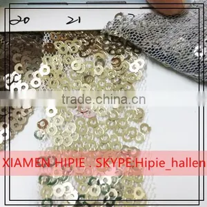 100% Polyester 3D Sequin Hand Embroidered Sequin Table Runner thumbnail-3