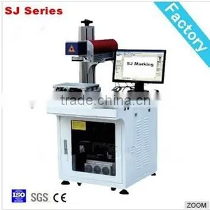 Hot Selling Possible Desktop Non-contact 10W/20W Metal Fiber Laser Marking Writing Machine With CE thumbnail-1