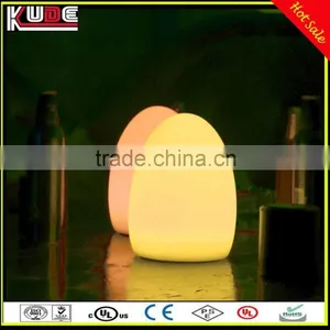 RGB Light Glowing Lamp Egg Shape LED Night Lamp For Outdoor Bar Table Decoration thumbnail-1