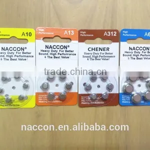 Zinc Air Button Battery A10/a13/a675 thumbnail-1