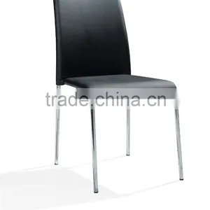 Stainless Steel Frame Leather Chairs thumbnail-1