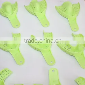 Green Autoclavable Autoclavable Plastic Dental Impression Trays thumbnail-1