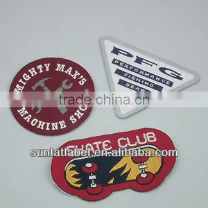 Polyester Garment Laser Cut Woven Badge thumbnail-1
