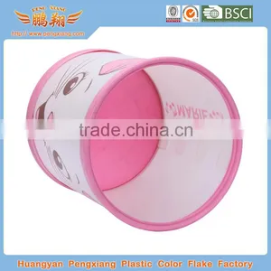 Plastic Fold Trash Can thumbnail-1