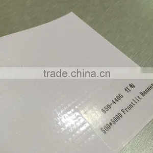 500*500D,440g Glossy Outdoor Advertising Banner, Frontlit Flex Banner thumbnail-2